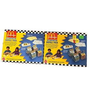 McDonalds Happy Meal Magic Refill Pak 1993 Mattel No. 10656 Unopened Lot…